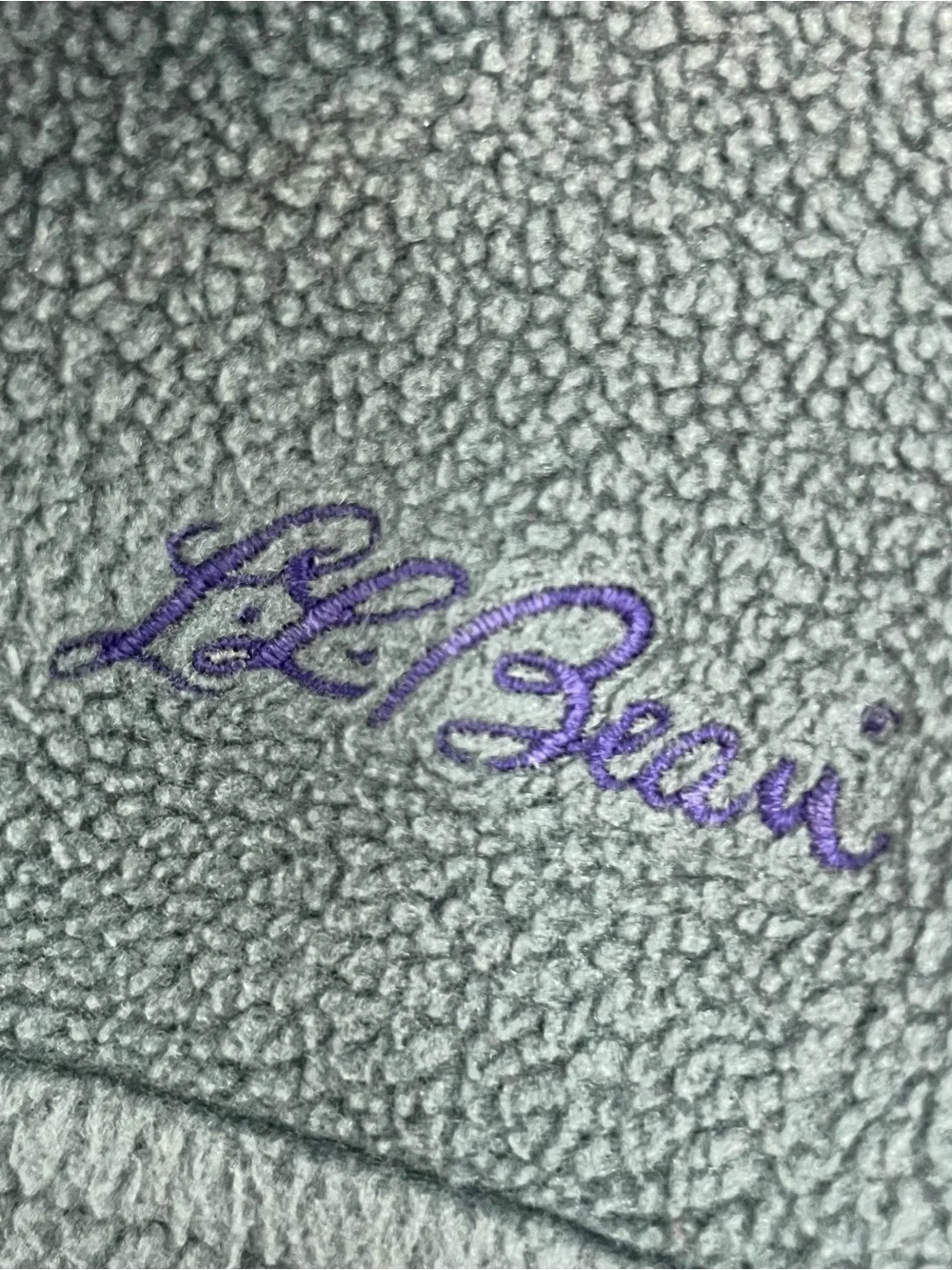 L.L. Bean soft fleece